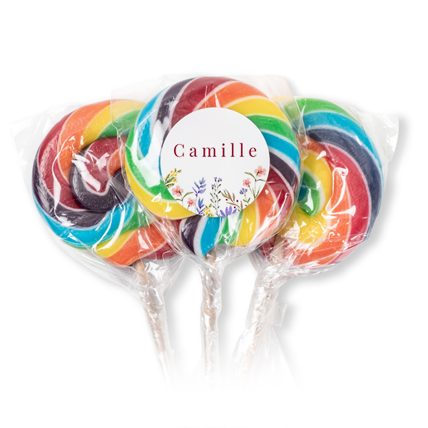 Sucettes multicolores (lot de 12) Sucettes multicolores (lot de 12)
