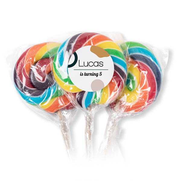 Lollipops Rainbow - set of 12