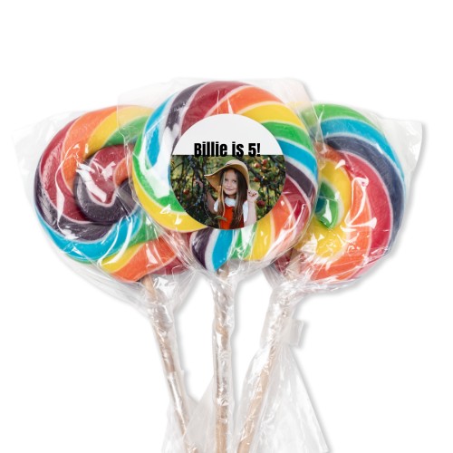 Lolly regenboog (set van 12)