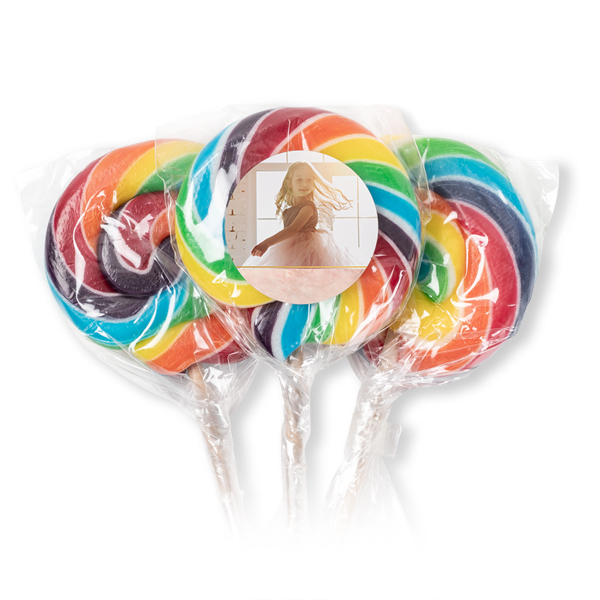 Lollipops Rainbow - set of 12 Lollipops Rainbow - set of 12
