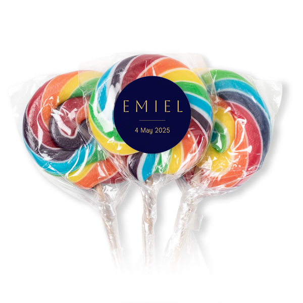 Lollipops Rainbow - set of 12