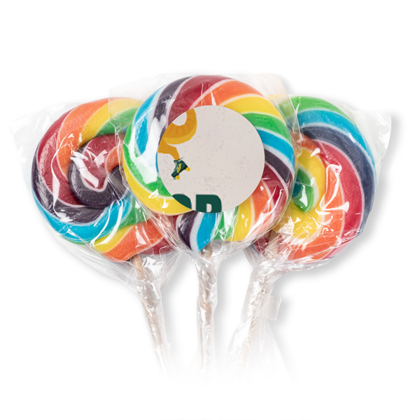 Lolly regenboog (set van 12)