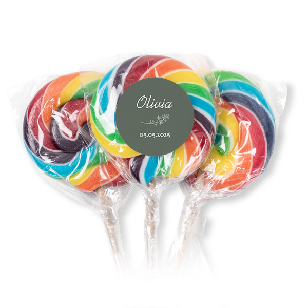 Lolly regenboog - Set van 12 Lolly regenboog - Set van 12