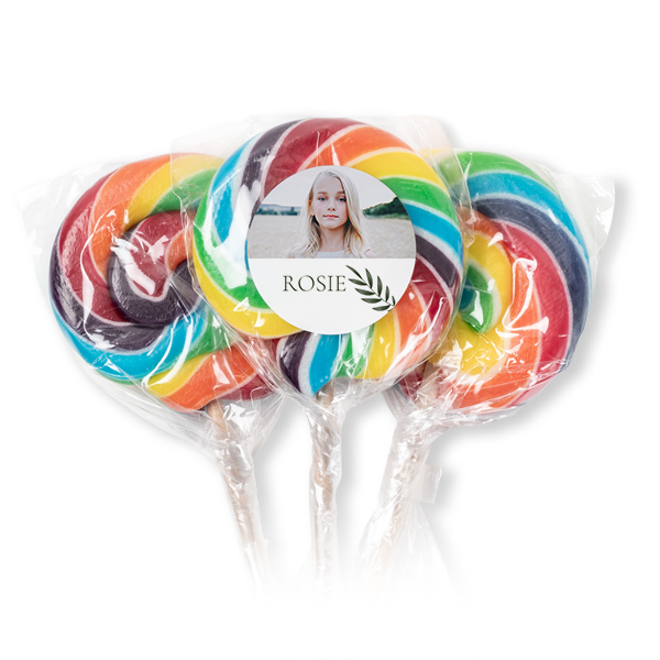 Lollipops Rainbow - set of 12 Lollipops Rainbow - set of 12