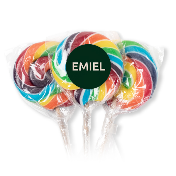 Lollipops Rainbow - set of 12