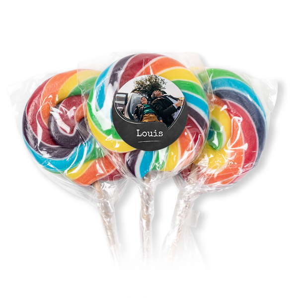 Lollipops Rainbow - set of 12 Lollipops Rainbow - set of 12