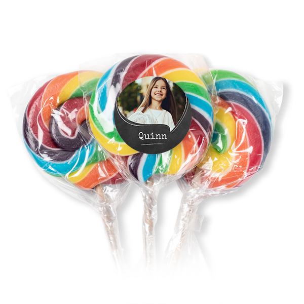 Lollipops Rainbow - set of 12 Lollipops Rainbow - set of 12