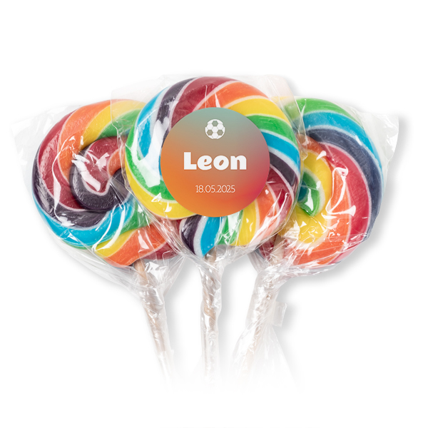 Lolly regenboog (set van 12)