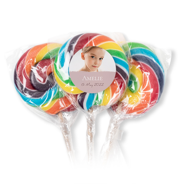 Lollipops Rainbow - set of 12 Lollipops Rainbow - set of 12