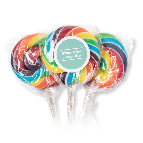 Lolly regenboog - Set van 12 Lolly regenboog - Set van 12