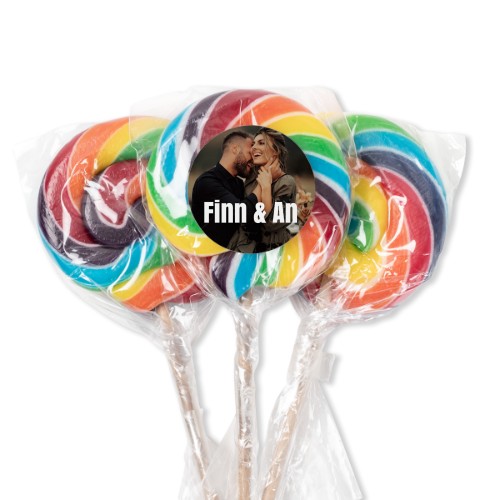 Lollipops Rainbow - set of 12