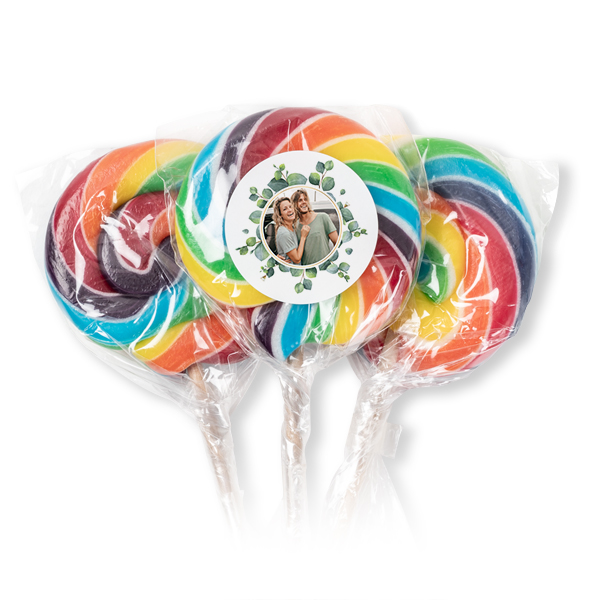 Lollipops Rainbow - set of 12 Lollipops Rainbow - set of 12