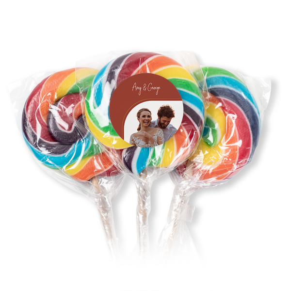 Lollipops Rainbow - set of 12