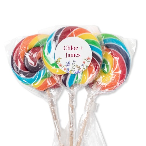 Lollipops Rainbow - set of 12