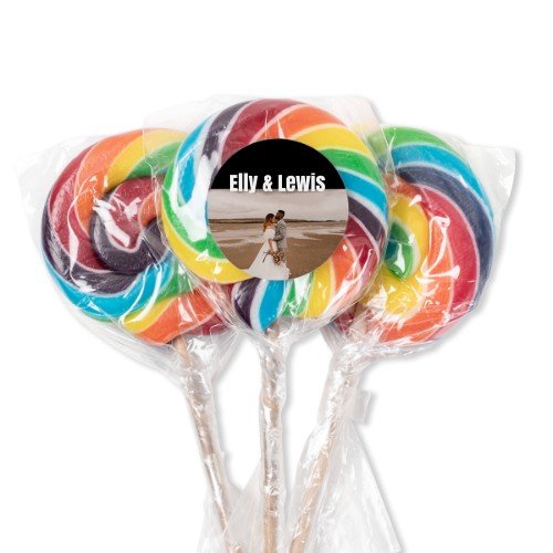 Lolly regenboog (set van 12)