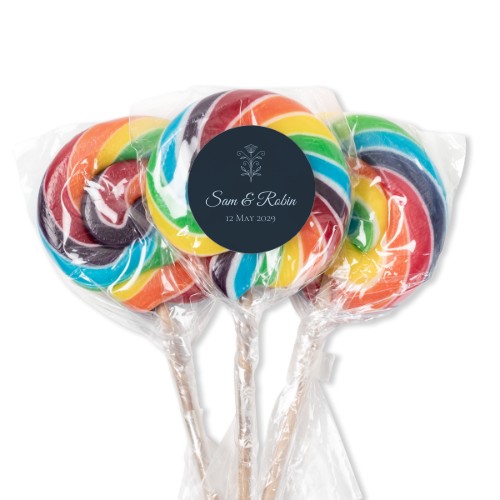 Lollipops Rainbow - set of 12 Lollipops Rainbow - set of 12