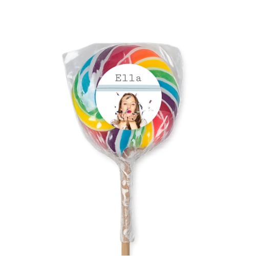 Sucettes multicolores (lot de 6)