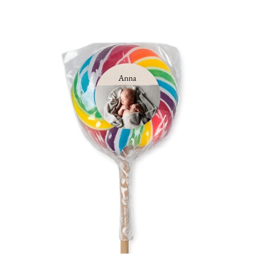 Sucettes multicolores (lot de 6)