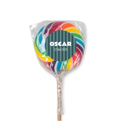 Lolly regenboog (set van 6)