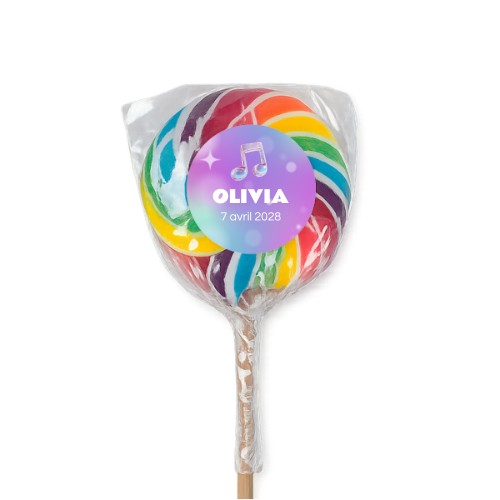 Sucettes multicolores (lot de 6) Sucettes multicolores (lot de 6)