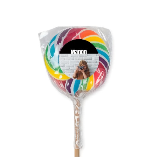 Sucettes multicolores (lot de 6)