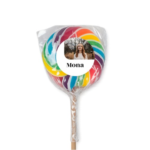 Slikkepinde regnbue - 6 stk Slikkepinde regnbue - 6 stk