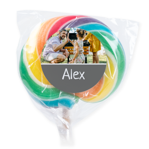 Lollipops Rainbow - set of 6 Lollipops Rainbow - set of 6