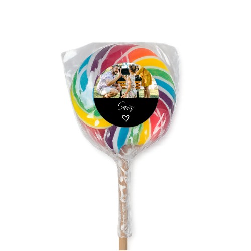 Slikkepinde regnbue - 6 stk