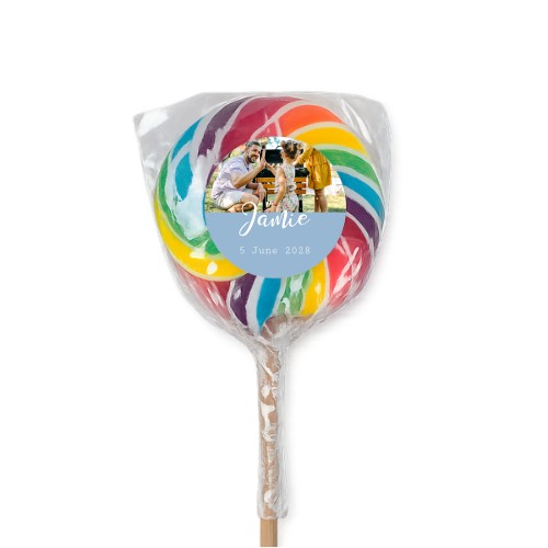 Slikkepinde regnbue - 6 stk