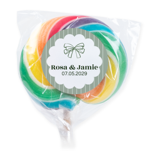 Lollipops Rainbow - set of 6 Lollipops Rainbow - set of 6