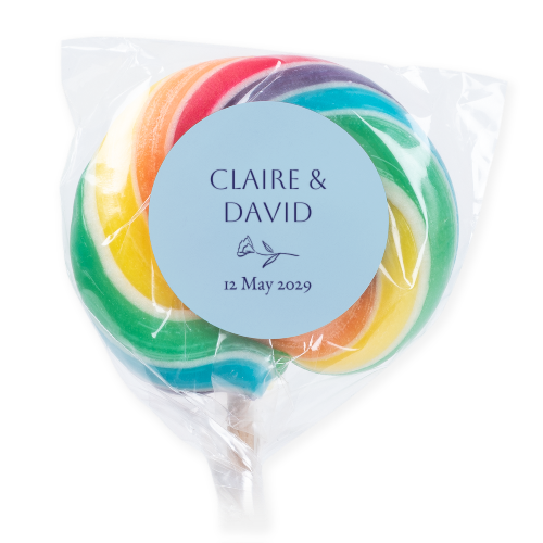 Lollipops Rainbow - set of 6 Lollipops Rainbow - set of 6