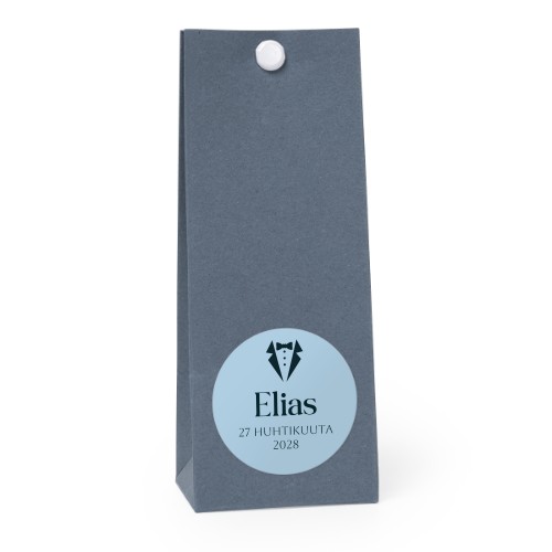 Lahjakassi Blue Round 4cm