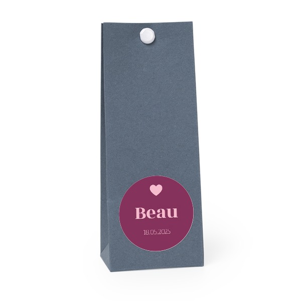 Colour Block Heart - Text Only Colour Block Heart - Text Only