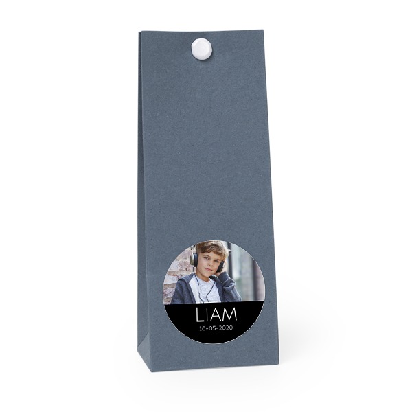 Lahjakassi Blue Round 4cm