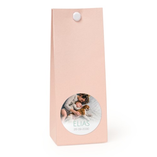Party favours bag magnolia round 4cm