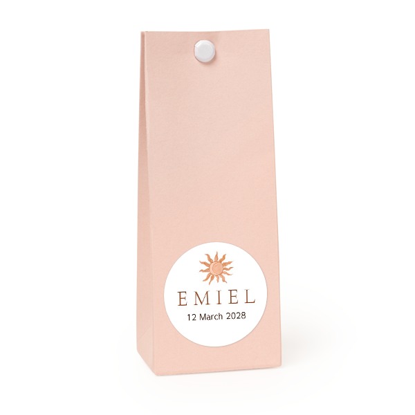 Party favours bag magnolia round 4cm