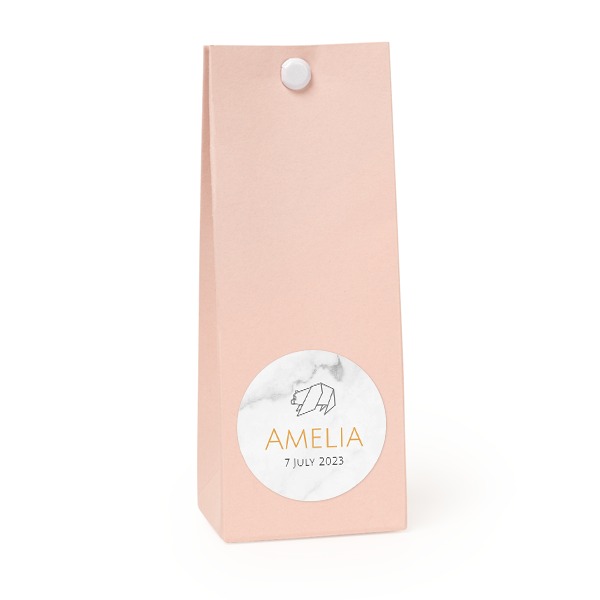 Presentpåse magnolia rund 4cm