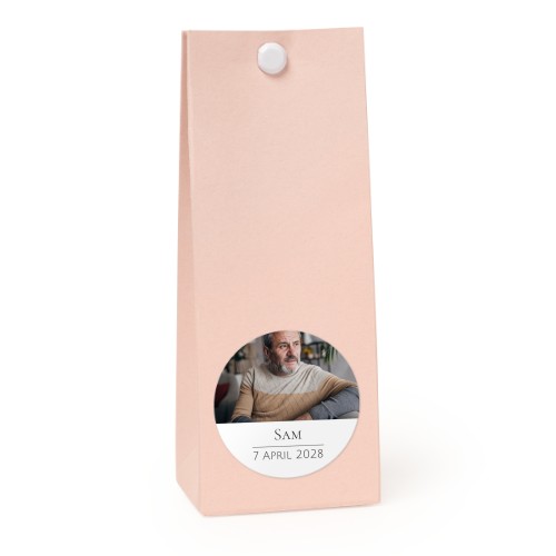 Party favours bag magnolia round 4cm Party favours bag magnolia round 4cm