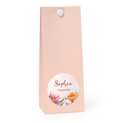Party favours bag magnolia round 4cm Party favours bag magnolia round 4cm