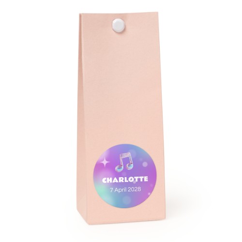 Party favours bag magnolia round 4cm