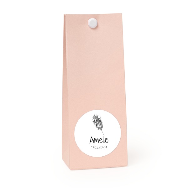 Party favours bag magnolia round 4cm