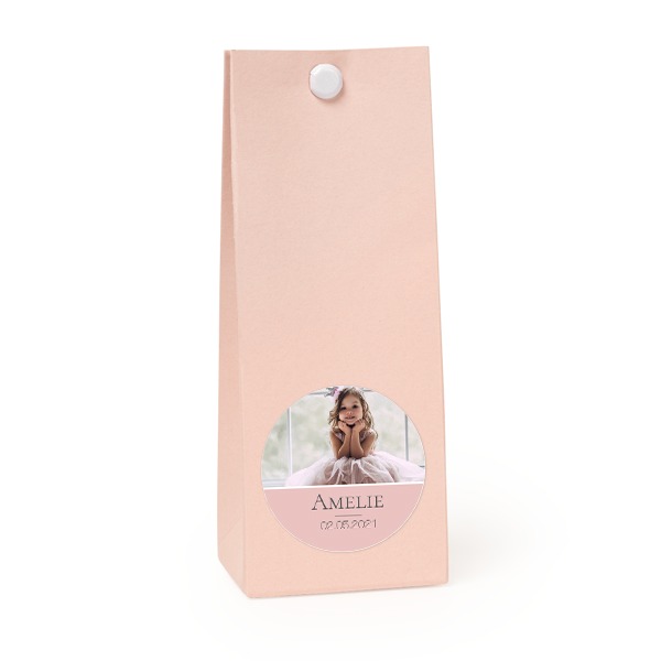 Party favours bag magnolia round 4cm