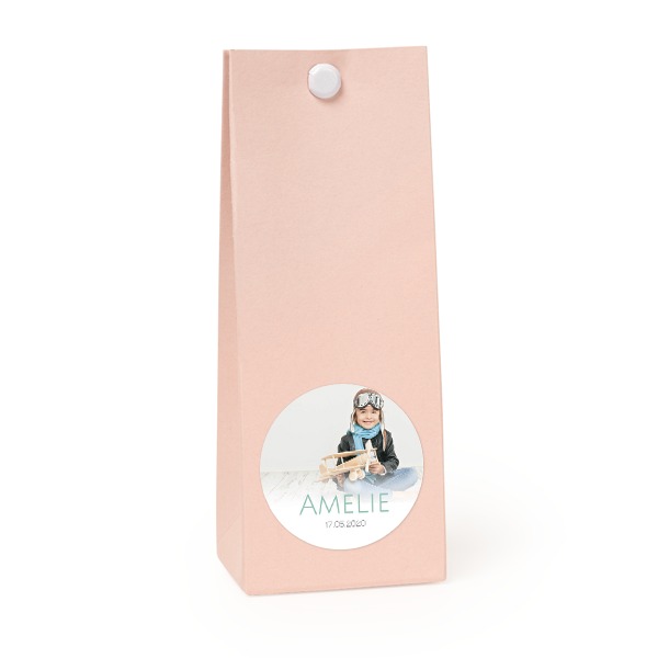 Party favours bag magnolia round 4cm