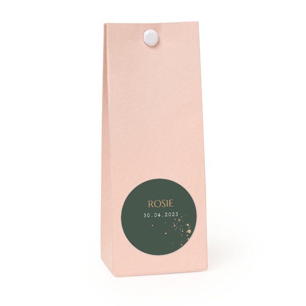Party favours bag magnolia round 4cm Party favours bag magnolia round 4cm