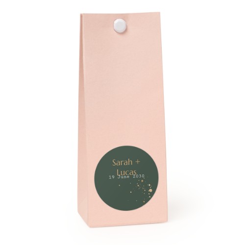 Party favours bag magnolia round 4cm