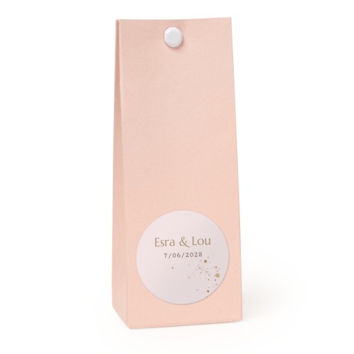 Party favours bag magnolia round 4cm