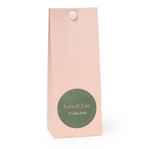 Party favours bag magnolia round 4cm Party favours bag magnolia round 4cm