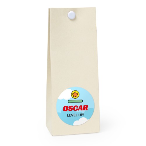 Sachet confiseur rond vanille lot de 12