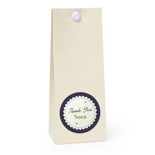 Gavepose vanilje Rund 4cm