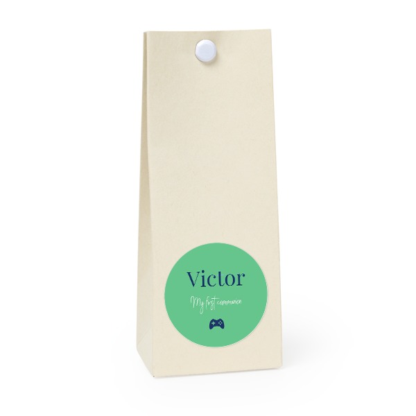 Gavepose vanilje Rund 4cm